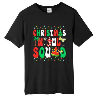 Christmas In July Squad Funny Summer Xmas Tall Fusion ChromaSoft Performance T-Shirt