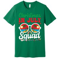 Christmas In July Squad Family Beach Vacation Summer Premium T-Shirt