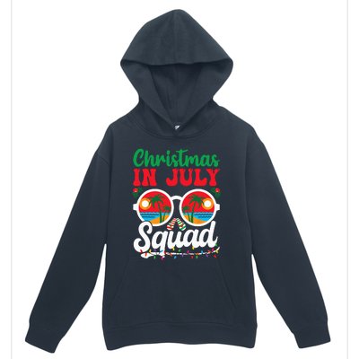 Christmas In July Squad Family Beach Vacation Summer Urban Pullover Hoodie