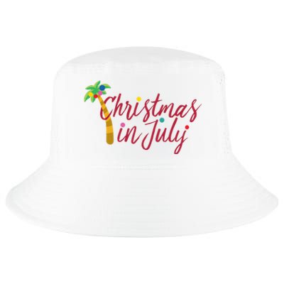 Christmas In July Palm Tree Cool Comfort Performance Bucket Hat