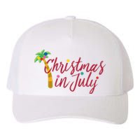 Christmas In July Palm Tree Yupoong Adult 5-Panel Trucker Hat