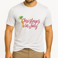 Christmas In July Palm Tree Performance Shirt