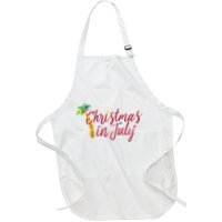 Christmas In July Palm Tree Apron