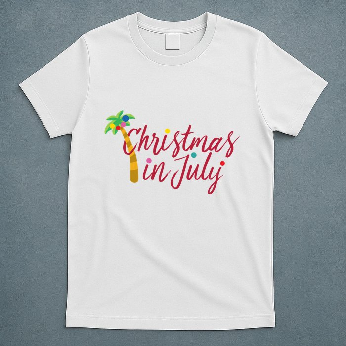 Christmas In July Palm Tree T-Shirt