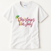 Christmas In July Palm Tree Tall T-Shirt