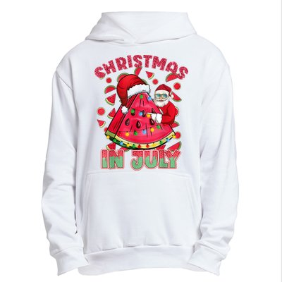 Christmas In July Watermelon Xmas Tree Summer Men Women Kids Urban Pullover Hoodie