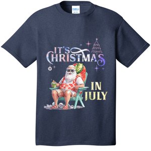 Christmas In July Santa Beach Summer Float Xmas Funny T-Shirt