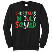 Christmas In July Squad Funny Summer Xmas Sweatshirt