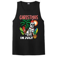 Christmas In July Dog Lover Beach Xmas Summer PosiCharge Competitor Tank