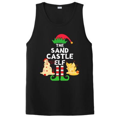 Christmas In July Sandcastle Elf Summer Beach Vacation Party PosiCharge Competitor Tank