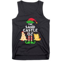 Christmas In July Sandcastle Elf Summer Beach Vacation Party Tank Top