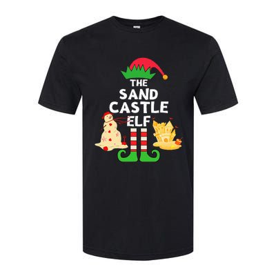 Christmas In July Sandcastle Elf Summer Beach Vacation Party Softstyle CVC T-Shirt