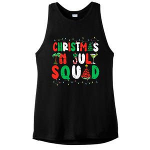 Christmas In July Squad Funny Summer Xmas Ladies PosiCharge Tri-Blend Wicking Tank