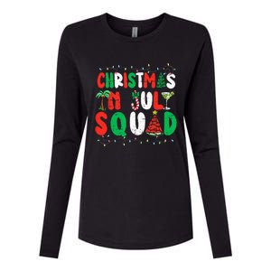 Christmas In July Squad Funny Summer Xmas Womens Cotton Relaxed Long Sleeve T-Shirt