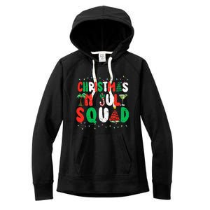 Christmas In July Squad Funny Summer Xmas Women's Fleece Hoodie