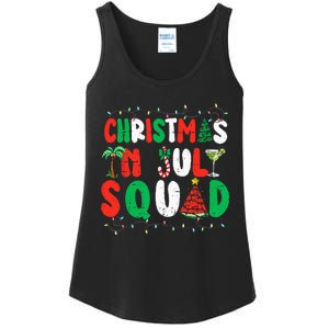 Christmas In July Squad Funny Summer Xmas Ladies Essential Tank