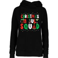 Christmas In July Squad Funny Summer Xmas Womens Funnel Neck Pullover Hood