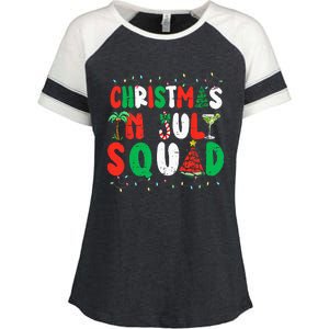 Christmas In July Squad Funny Summer Xmas Enza Ladies Jersey Colorblock Tee