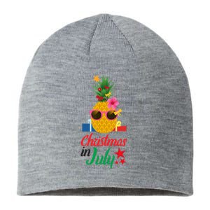 Christmas in July Funny PINEAPPLE Summer Xmas Gift Sustainable Beanie