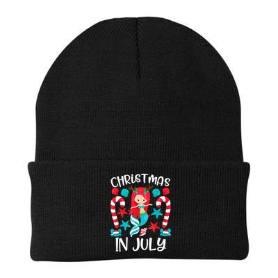 Christmas In July Cute Mermaid Summer Beanie