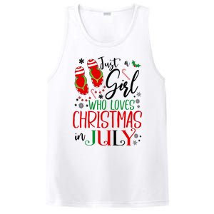 Christmas in July Just A Girl Who Loves Christmas In July PosiCharge Competitor Tank