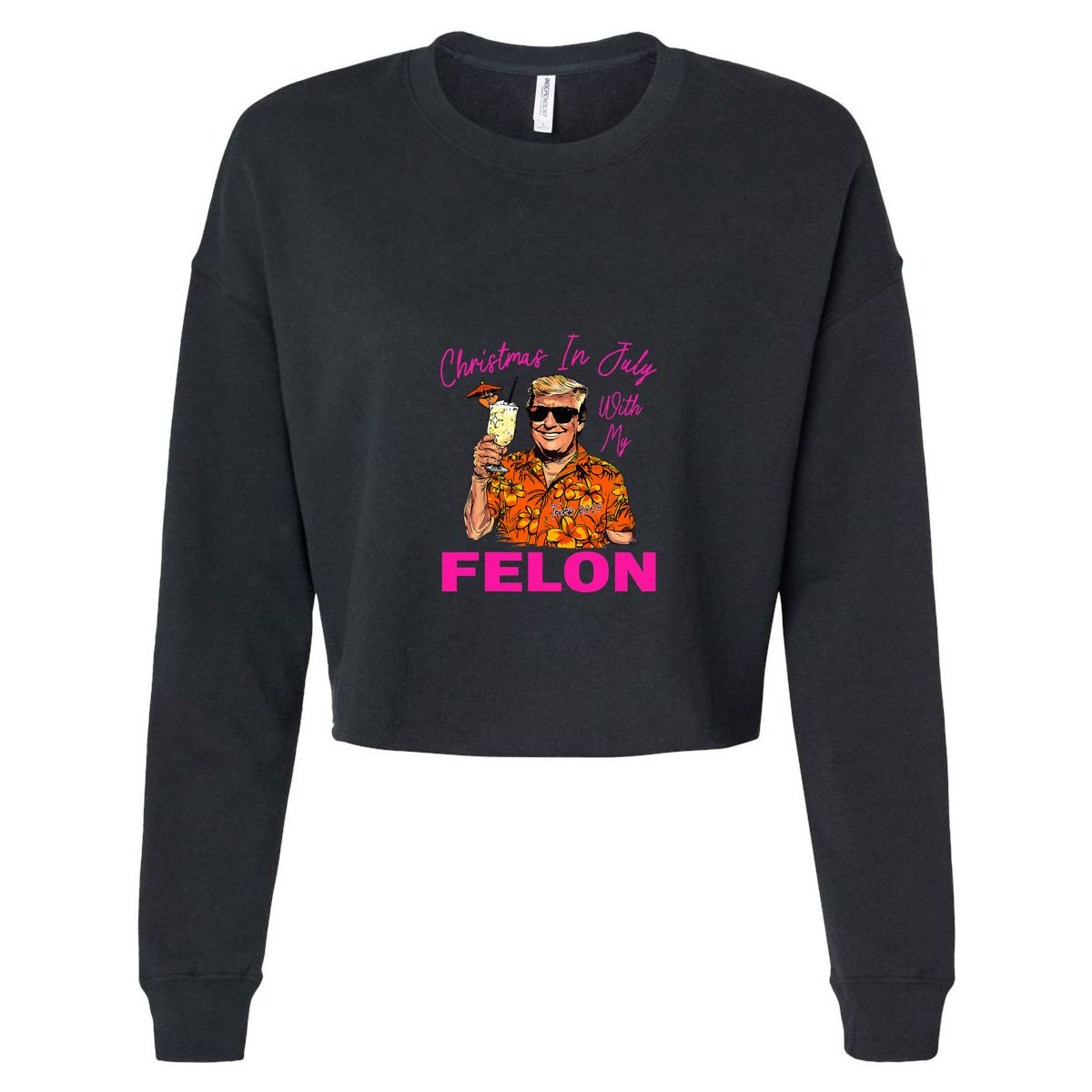 Christmas In July With My Felon Trump 2024 Summer Vacation Cool Comfort Performance Bucket Hat