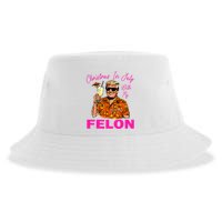 Christmas In July With My Felon Trump 2024 Summer Vacation Sustainable Bucket Hat