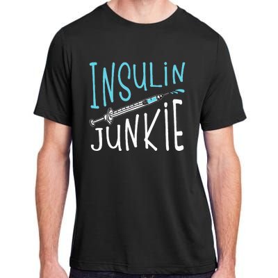 Cool Insulin Junkie Funny Diabetes Awareness Gift Adult ChromaSoft Performance T-Shirt