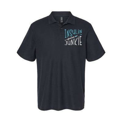 Cool Insulin Junkie Funny Diabetes Awareness Gift Softstyle Adult Sport Polo