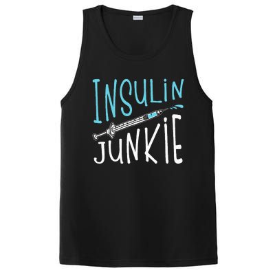 Cool Insulin Junkie Funny Diabetes Awareness Gift PosiCharge Competitor Tank