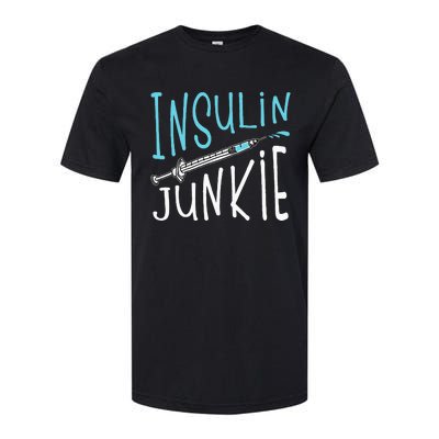 Cool Insulin Junkie Funny Diabetes Awareness Gift Softstyle CVC T-Shirt