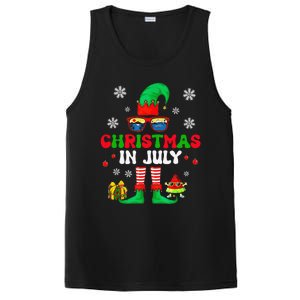 Christmas In July Elf Summer Beach Family Matching Squad PosiCharge Competitor Tank