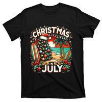 Christmas In July Summer Beach Vacation Xmas T-Shirt