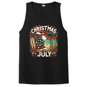 Christmas In July Summer Beach Vacation Xmas PosiCharge Competitor Tank