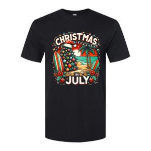 Christmas In July Summer Beach Vacation Xmas Softstyle CVC T-Shirt