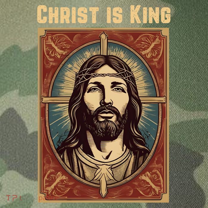 Christ is King Christian Easter Legacy Tie Dye Trucker Hat