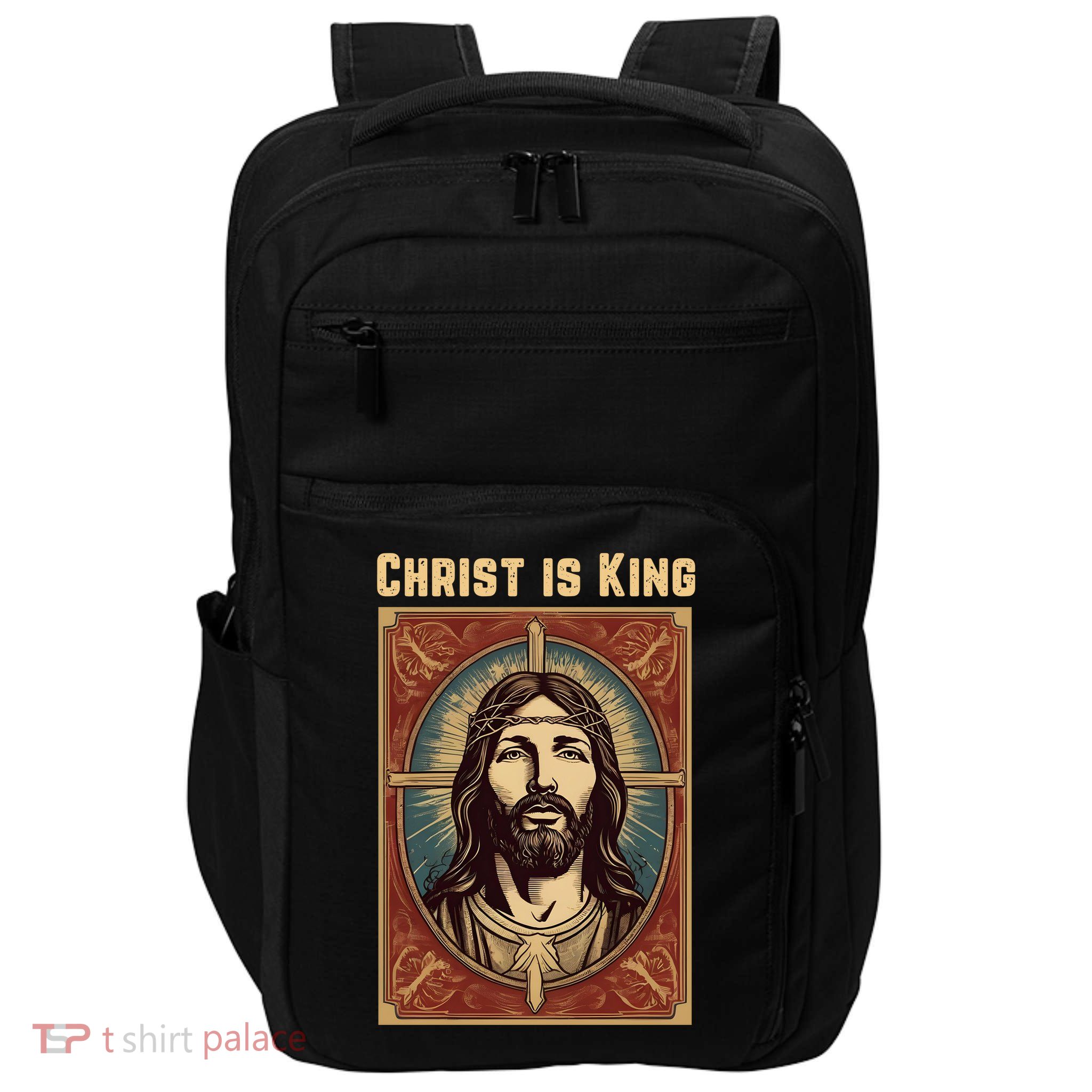Christ is King Christian Easter Impact Tech Backpack
