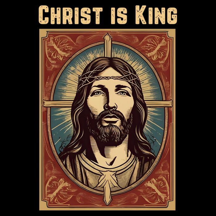 Christ is King Christian Easter Bucket Hat