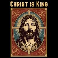 Christ is King Christian Easter Cooling Performance Long Sleeve Crew