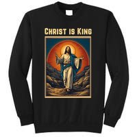 Christ is King Christian Easter Sweatshirt