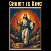 Christ is King Christian Easter Cooling Performance Long Sleeve Crew