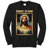 Christ is King Christian Easter Sweatshirt