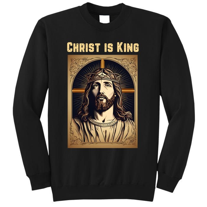 Christ is King Christian Easter Sweatshirt