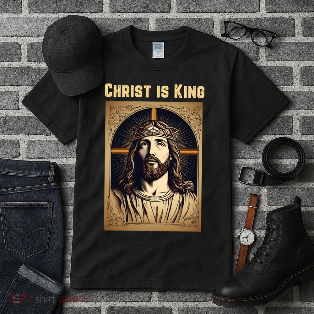 Christ is King Christian Easter Tall T-Shirt