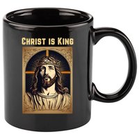 Christ is King Christian Easter 11oz C Handle Ceramic Mug
