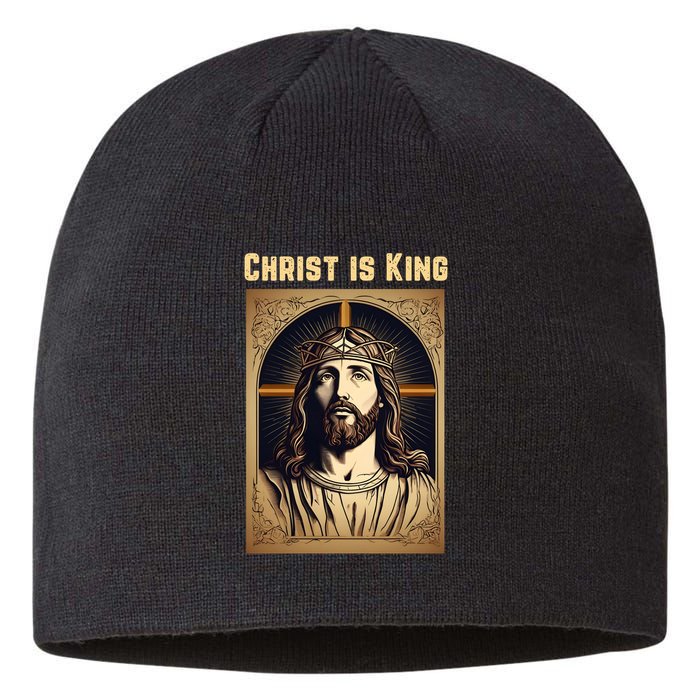 Christ is King Christian Easter Sustainable Beanie