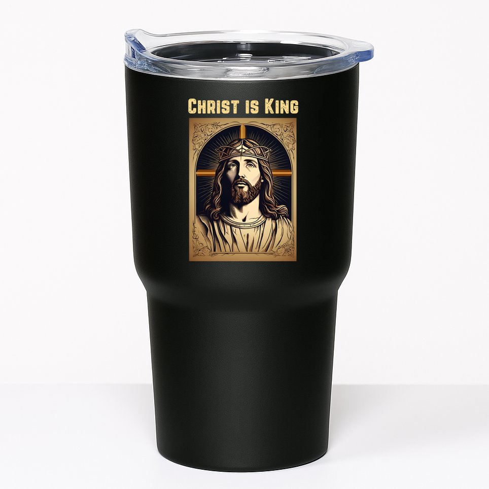 Christ is King Christian Easter Tumbler