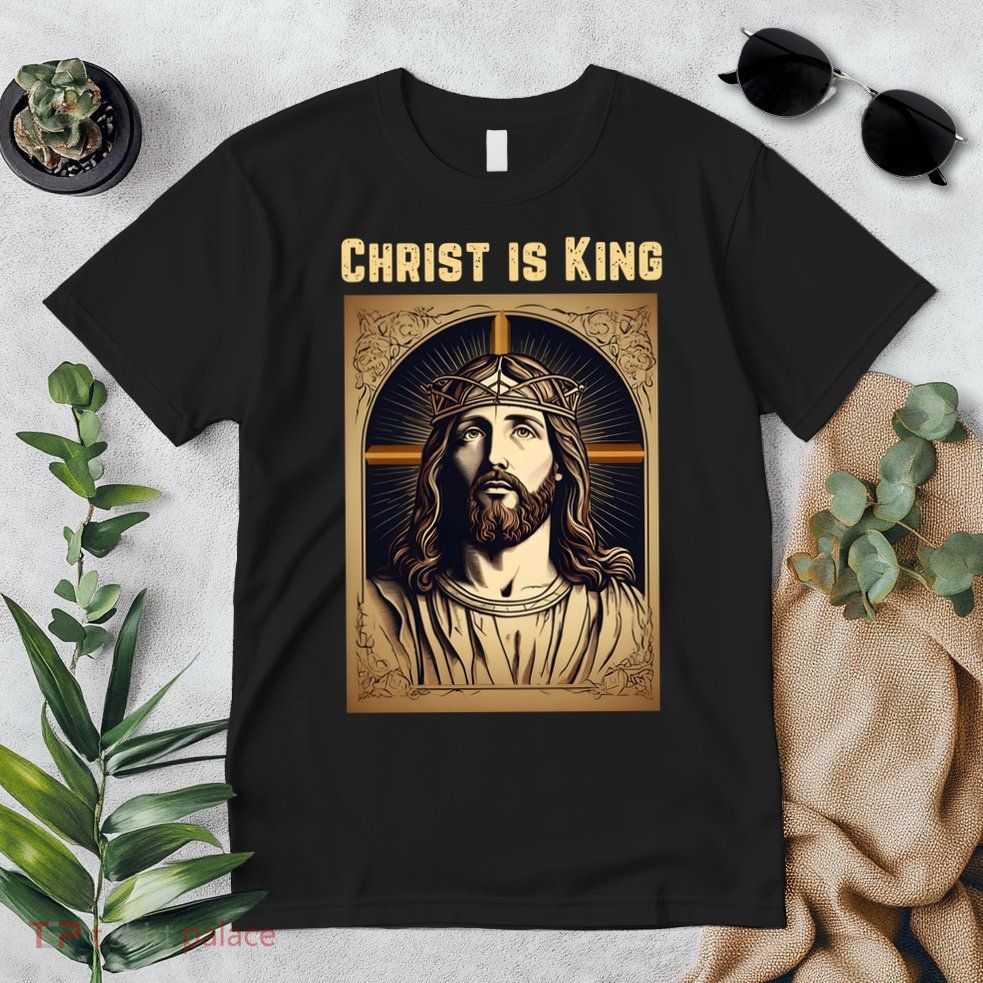 Christ is King Christian Easter Premium T-Shirt