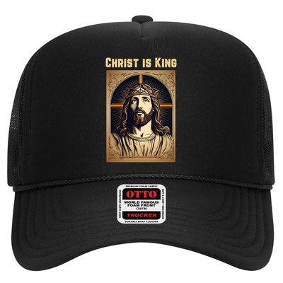 Christ is King Christian Easter Trucker Hat