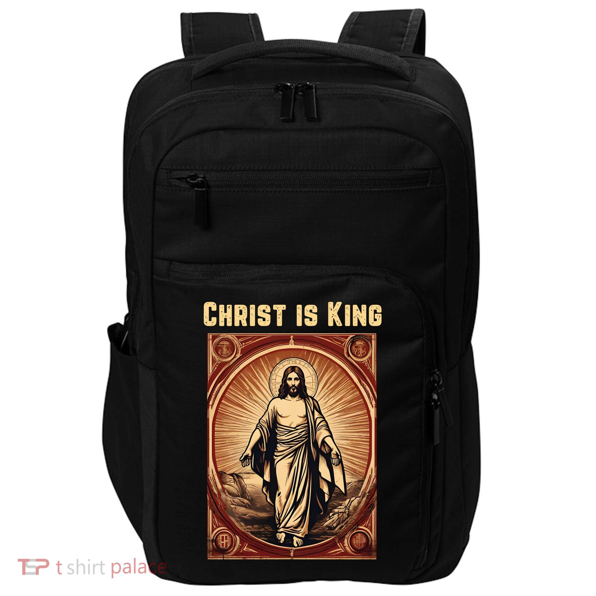 Christ is King Christian Easter Impact Tech Backpack